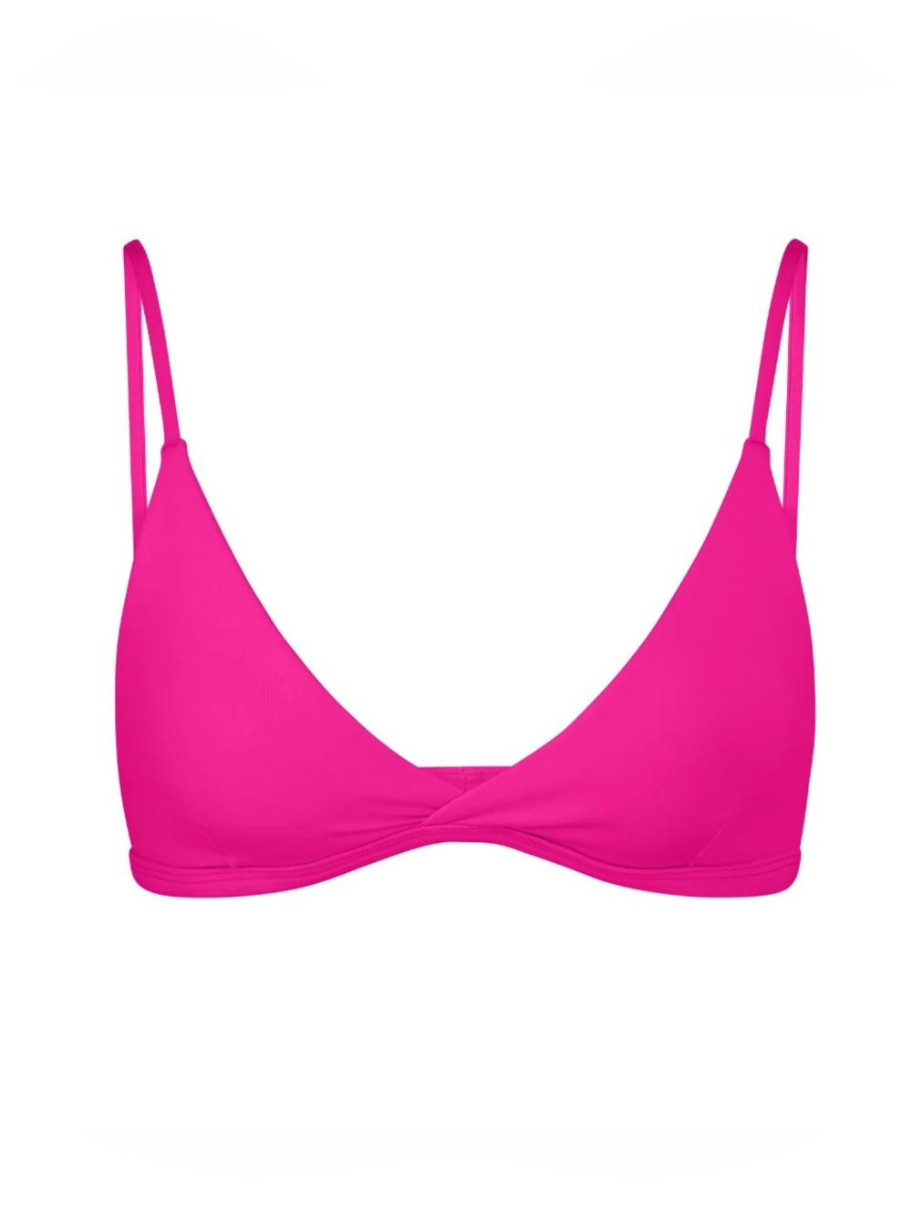 Left on Friday - Hot Pink Bikini Top NWT